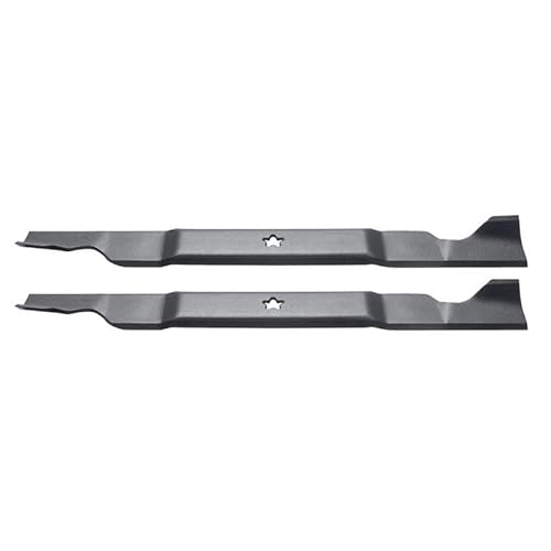 2-Pack. Replacement Lawn Mower Blade – 22-7/8" High-Lift Deck Blade, 5-Point Star – Fits AYP 46" Riding Mowers, Part 532403107