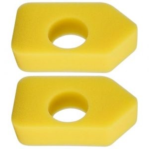 Wnhcrtd 2 Pcs 698369 Air Filter Fit for Briggs & Stratton Lawn Mower 698369 4216 5088 5099 490-200-0011 Replace Part 490-200-0011 100632 Series 450 500 550 SPA8S1062853001