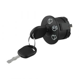 NXEKRNJVE Three-Position Ignition Switch with Key, Suitable for 92504228 and 72504228 Riding Lawn Mower Replacement Parts