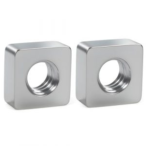 SRIAOO (2pack for 712-04222 Square Nut 1/4-20 Replacement Part Compatible with Cub Cadet,MTD, Troy-Bilt, Yard Machines, Murray Lawn Mowers