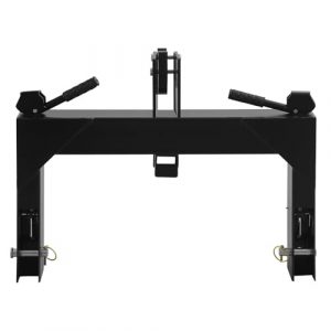 3 Point Quick Hitch Category 1, 3000 Lbs Lifting Capacity Tractor Quick Hitch, 27.5" Between Lower Arms, 14.5" ~17.5" Level Adjustment, Quick Hitch Adaptor to Category 1 and 2 Tractors