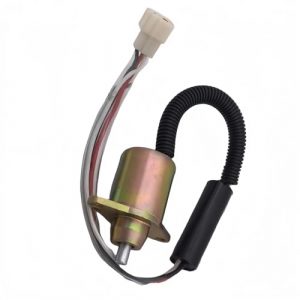 24V Fuel Solenoid 1503ES-24S5SUC12S SA-4614-T for Yanmar 4TNV98 4TNV94 Engine for Hyundai R80 DH150 for John Deere Tractor Aftermarket Parts