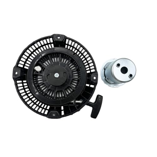KOIVBKPHU Universal Lawn Mower Starter and Assembly for with EX40 Engine Motor Parts(Pull Start)