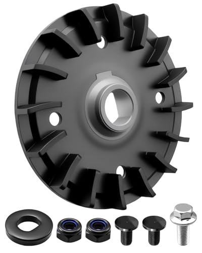 HUQUZN Lawn Mower Blade Part Kit Fit for LM2130SP LM2150SP LM2160SP 21" Dual Blades, with Fan Center Flange Bolt Washer Support Bolts Pre Torque Hex Lock Nuts