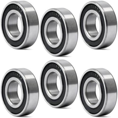 VAINELY 6Pcs 104-3096 Spindle Bearings Replacement for Toro for Exmark for Kubota for John Deere Lawn Mower Parts Replace 104-6325 116-0720 251-257 251-339 251-342 251-82 99-7162