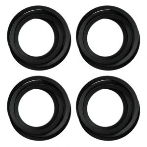 4Pcs Main Drive Belt Fit for Kuhn 83101673 GMD66 GMD77 GMD500 New Holland 465 463 462 452 442 John Deere 260 270 ES10774, Lawn Mower Deck V-Belt