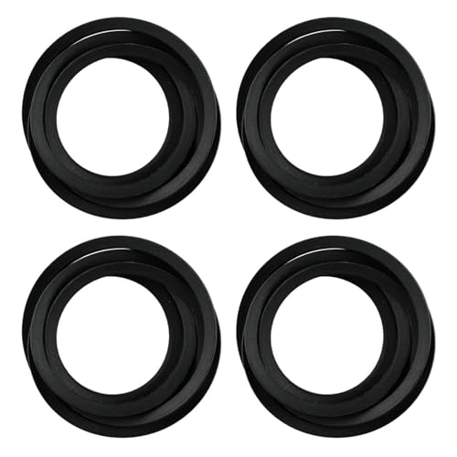 4Pcs Main Drive Belt Fit for Kuhn 83101673 GMD66 GMD77 GMD500 New Holland 465 463 462 452 442 John Deere 260 270 ES10774, Lawn Mower Deck V-Belt