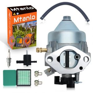 Mtanlo 16100-Z9L-811 Carburetor Kit with Air Filter for Honda GCV170LA, HRN216, HRX217 Lawn Mower, Push Sprayer, High Pressure Washer, Generator - OEM Replacement Parts