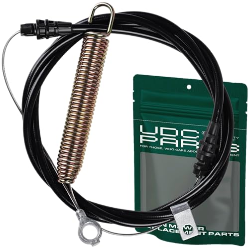 UDC Parts GY21106 PTO Shift Lever Cable for John Deere LA100 LA105 LA110 LA115 LA120 LA125 LA135 L100 L105 L107 L108 L110 L111 L118 L120 X110 X120 102 105 115 135 125 GY20156 Sabre Sabo Lawn Tractor