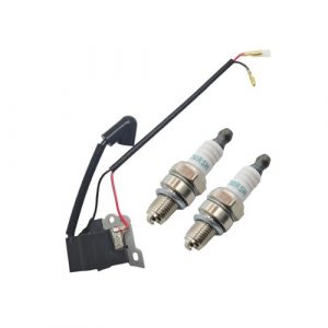 Ignition Coil Module Spark Plug Kit For GX35 UMK435 GX 35 4 Stroke Lawn Mower Engine Motor Parts