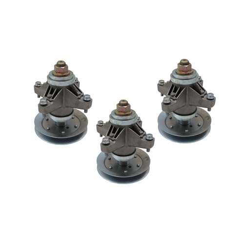 #US Parts Replacement for 3 Pack Mower Deck Spindles Fit for Lawn Mower 50" 54" Decks 918-04129B