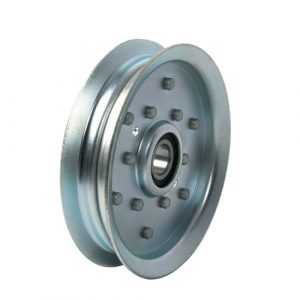 AM135526 Idler Pulley Compatible with John Deere Ztrak Z355E Z245 X310 Z425 X324 X330 X350 Z435 Z445, Replacement Lawn Mower Deck Idler Pulley for Riding Mower & Zero Turn Tractor