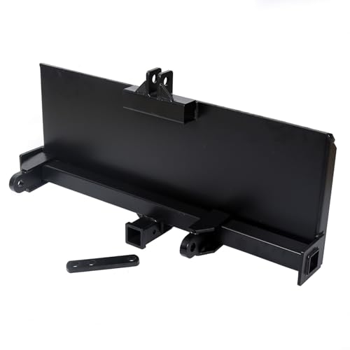 Suitable for Universal 3-Point Attachment Adapter - Adjustable Lift Arms for Skid Steer Trailer Hitch & Front Loader, Width Range 8" to 43" - Compatible with Case Vehicles