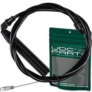UDC Parts 532435111 Deck Engagement Clutch Cable for Craftsman YT3000 YT4000 YTS3000 YTS4000 408714 435111 Husqvarna LT126 LT151 CT126 LTH18538 532197257 532408714 197257 Poulan AYP Lawn Mowers