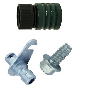 Mower Deck Wash Port for John Deere Lawn Tractor Models 155C 190C 102 105 115 125 135 145; for Sub-Compact Tractor Models 1023E 1025R 1026R and for Compact Utility Tractor Models 2025R 2026R