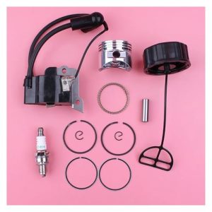 Ignition Coil 35mm Piston Spark Plug Cap Kit Fit For GX25 GX 25 4 Stroke Cutter Lawn Mower Engine Part