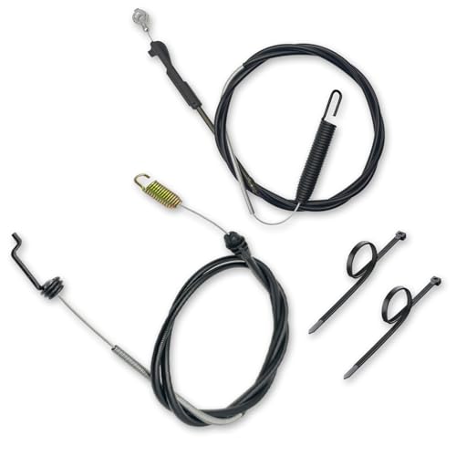 ZanFyxil 127-6867 Traction Cable and 133-1998 Brake Cable Replacement for Toro 30" TimeMaster Models 20199, 20200, 20975, 20976, 20977, 20978, 21199, 21199HD, 21200, 21810, 21811 Lawn Mower Parts