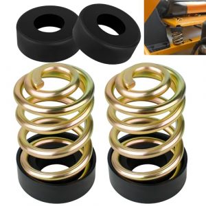 Pulems 283516 Compression Seat Spring & 422127-4 Cap, Seat Springs Compatible with Grasshopper, Joh-n Deere Cu-b Cadet Zt1 Mower - Mower Part Spring Replace XD 1687915, 1688050, XD 1696777