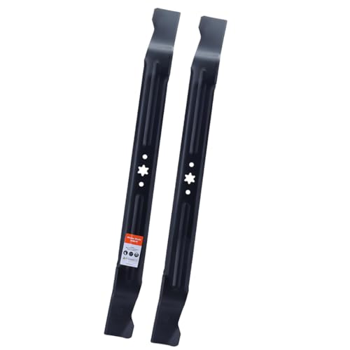 wepeculior 2 Pieces 942-04385 Blades for Troy Bilt Craftsman 30 inch Deck Lawn Mower,Compatible for TB30r TB30 R1000 R110 Cub Cadet CC30 CC30H