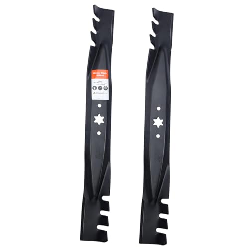 2 PCS 942-04308 Mulching Blades Compatible with Cub Cadet 42 inch Deck Riding Mower Lawn Tractor Cub Cadet XT1 LT42 ZT1 RZT42 , 42'' Lawn Mower Replace 942-0616 742-0616 942-04126 942-04308-X