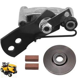 WuWoWo 961-0006 761-0202 790006 Left Hand Brake Assembly Kit for MTD Murray Troy-Bilt Yard-Machines Mini Yard LTX-1040 LT-1040 RZT-S42 608H 609G 609H CC30 Lawn Mower - w/Brake Disc and 2 X Brake Puck
