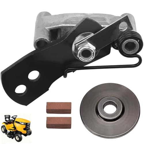 WuWoWo 961-0006 761-0202 790006 Left Hand Brake Assembly Kit for MTD Murray Troy-Bilt Yard-Machines Mini Yard LTX-1040 LT-1040 RZT-S42 608H 609G 609H CC30 Lawn Mower - w/Brake Disc and 2 X Brake Puck