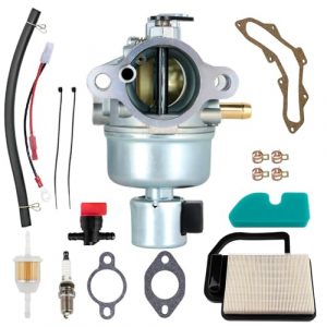 RYTIME 20 853 33-S Carburetor & 20 083 02-S Air Filter Rebuild Kit Compatible with Kohler 15HP 17HP 18HP 19HP 20HP Courage Engines SV470/530/540/541/590/591/600/601/610/620 SV Series Lawn Mower Parts