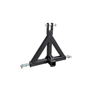 Wolfequip 3 Point 2" Receiver Trailer Hitch Adapter Drawbar Category 1 Tractor Tow Compatible for Tractors, US Stock